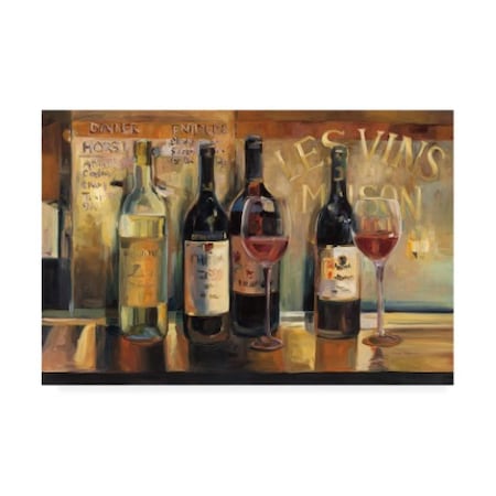 Marilyn Hageman 'Les Vins Maison' Canvas Art,30x47